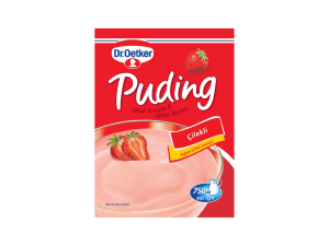 Dr.Oetker Puding Çilekli - Görsel 1
